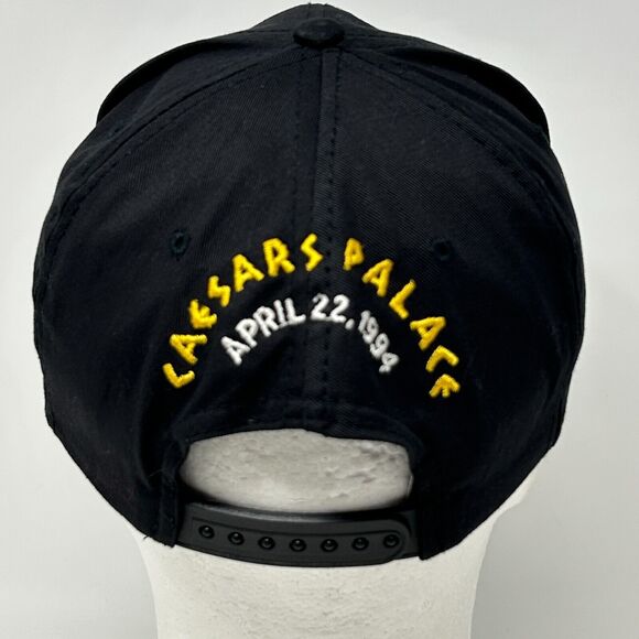 Vintage Evander Holyfield vs Michael Moorer Baseball Cap Hat Boxing Match Black - Picture 3 of 11